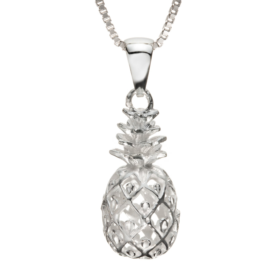 925 Sterling Silver Pineapple Pendant