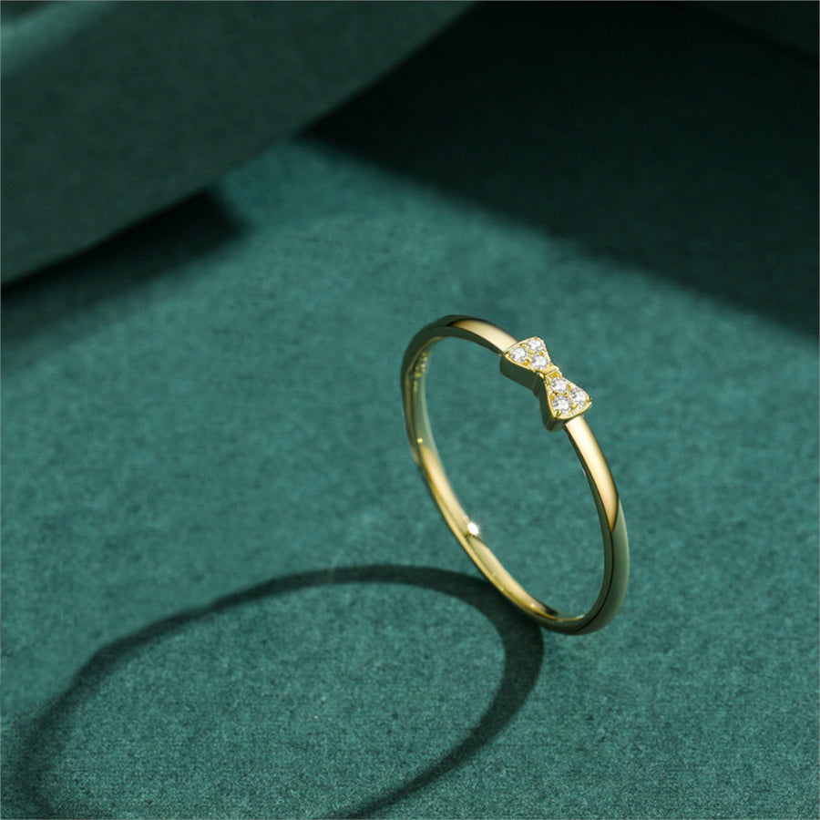 Bow on sale wedding band