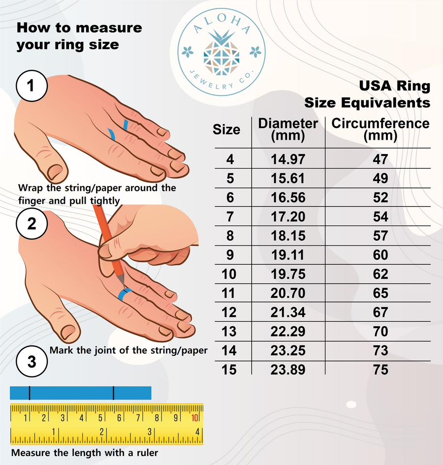 Ribbon How To Measure A Ring For Its Size 18K Gold Plated 925